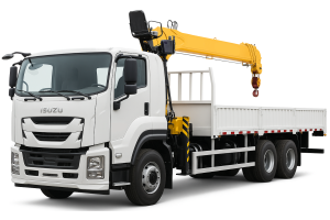 Бортовой ISUZU GIGA 6х4 с КМУ XCMG SQS 250-4 10т Бортовой ISUZU GIGA 6х4 с КМУ XCMG SQS 250-4 10т