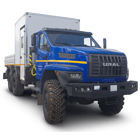 Бортовой грузопассажирский Урал NEXT с КМУ Инман ИМ 150