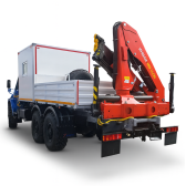 Бортовой грузопассажирский Урал NEXT с КМУ Инман ИМ 150