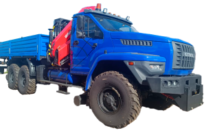 Локомобиль MART-1М с КМУ ИНМАН IM-150N на шасси Урал NEXT 4320-6952-72 6х6