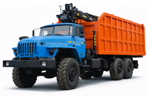 Металловоз с гидроманипулятором на шасси Урал 4320-1912-60, 6х6