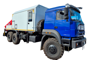 ПАРМ с КМУ SunHunk с люлькой на шасси Урал 4320-4972-80