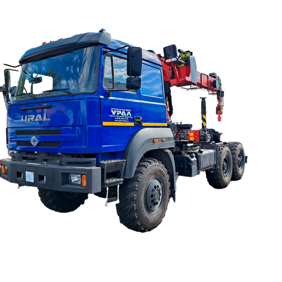 Седельный тягач Урал М с КМУ ИТ-150 на шасси 4320-4972-80Е5