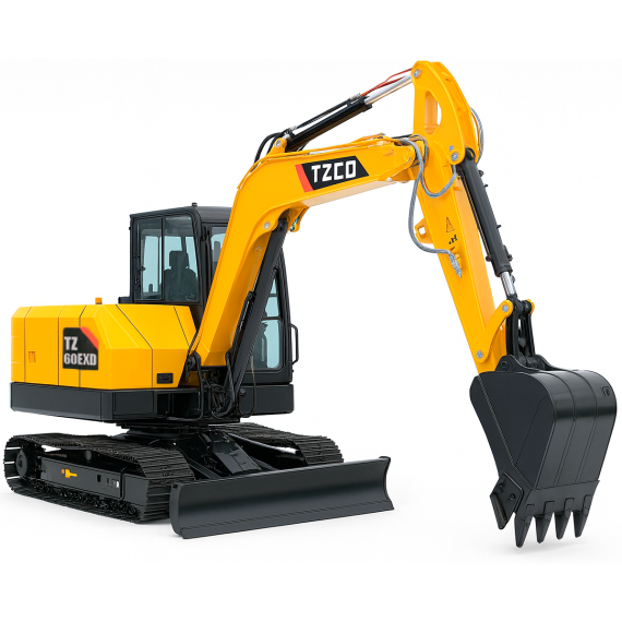 Мини-экскаватор TZCO TZ60EXD